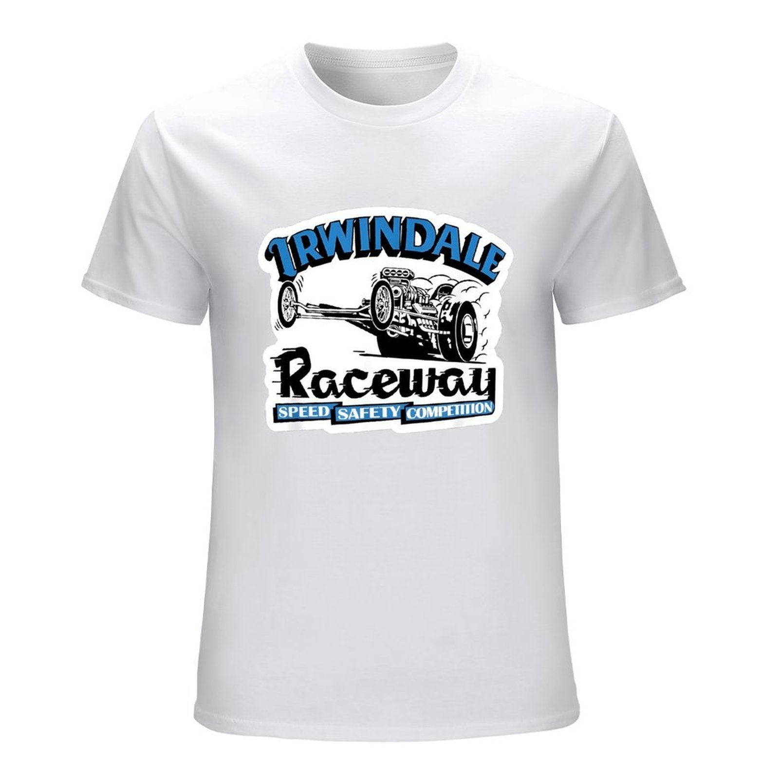 Inkmay Casual  Cotton T-shirt Irwindale Raceway Speed Safety Competition Unisex T-shirtMen¡¯s / Women¡¯s / Youth Pocket Tee T-Shirt