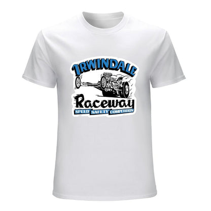 Inkmay Casual  Cotton T-shirt Irwindale Raceway Speed Safety Competition Unisex T-shirtMen¡¯s / Women¡¯s / Youth Pocket Tee T-Shirt