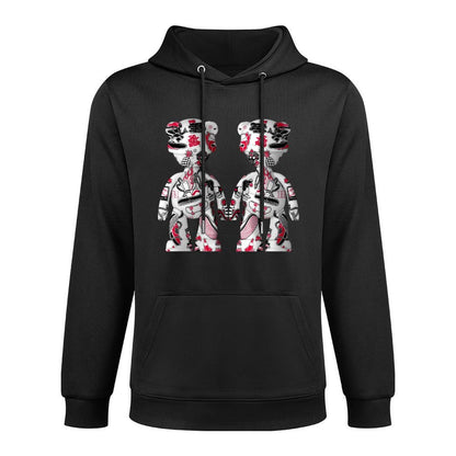 IPIB 250g Hooded Pocket Sweatshirt Front GraphicMen's Hooded  Sweatshirt6000085-6