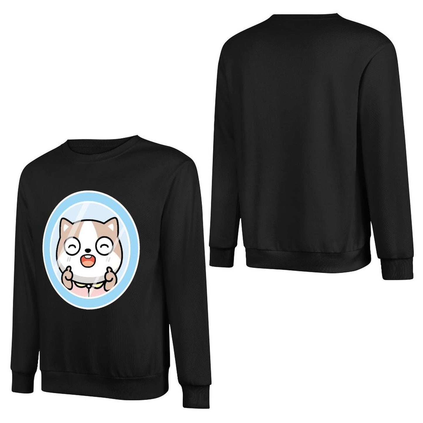 IPBR 250g Crew Neck Long Sleeve Sweatshirt Front GraphicCrew Neck Long Sleeve Sweatshirt4000108
