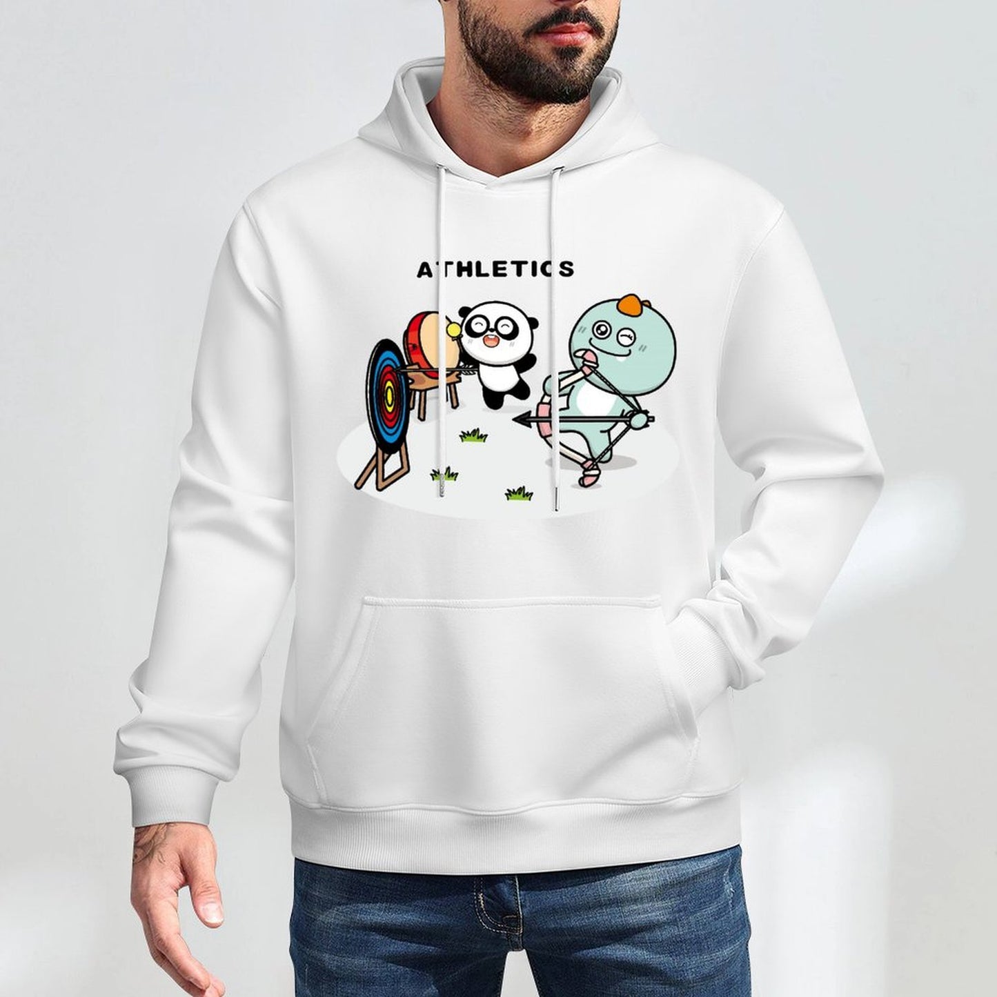 Front Graphic HoodiesClean PremiumSeries