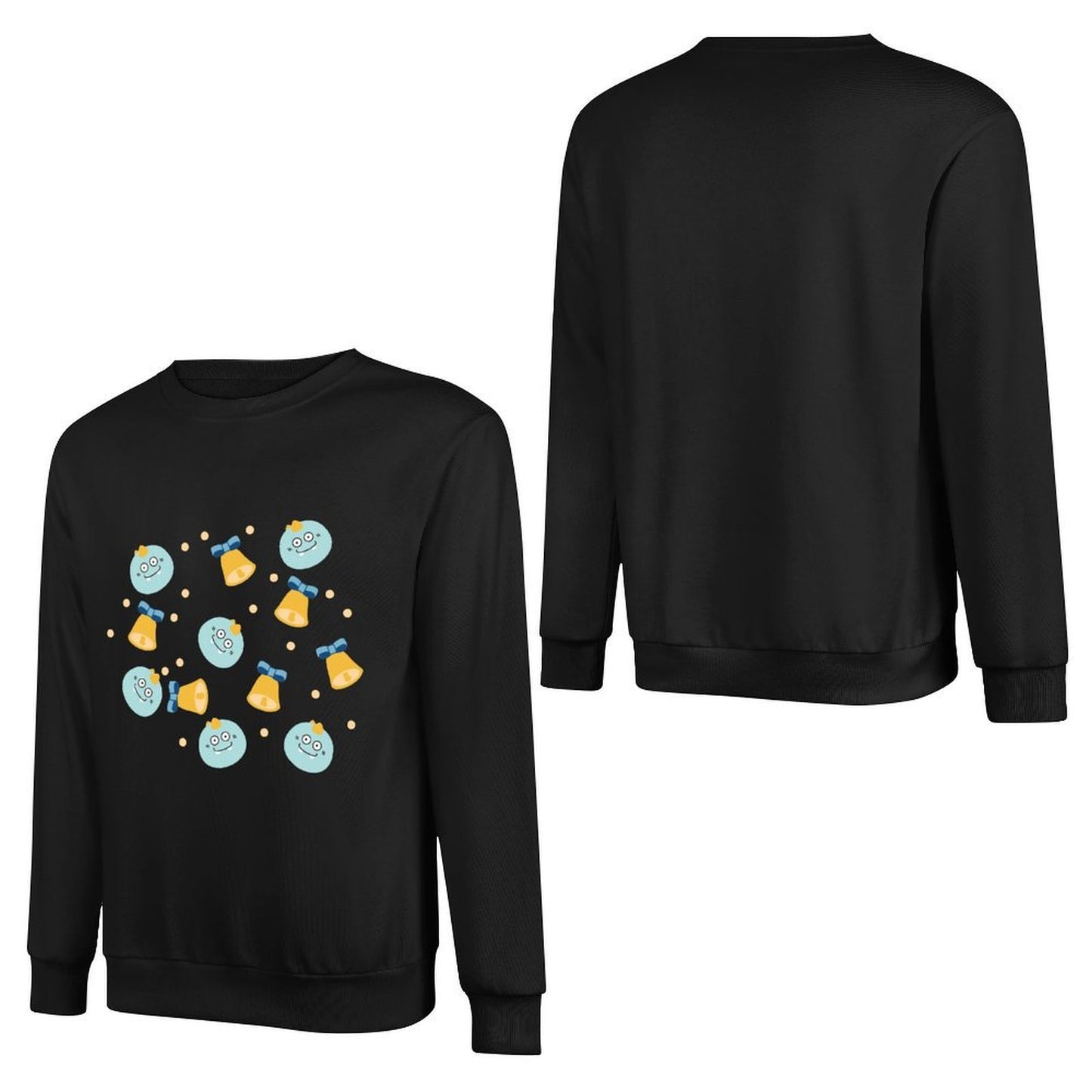 Front Patterned Long Sleeve TopEverydayComfort Tear-Resistant