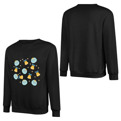 Front Patterned Long Sleeve TopEverydayComfort Tear-Resistant