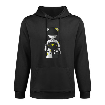 IPIB 250g Hooded Pocket Sweatshirt Front GraphicMen's Hooded  Sweatshirt6000108-1