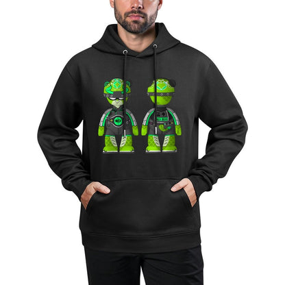 IPIB 250g Hooded Pocket Sweatshirt Front GraphicMen's Hooded  Sweatshirt6000095-6
