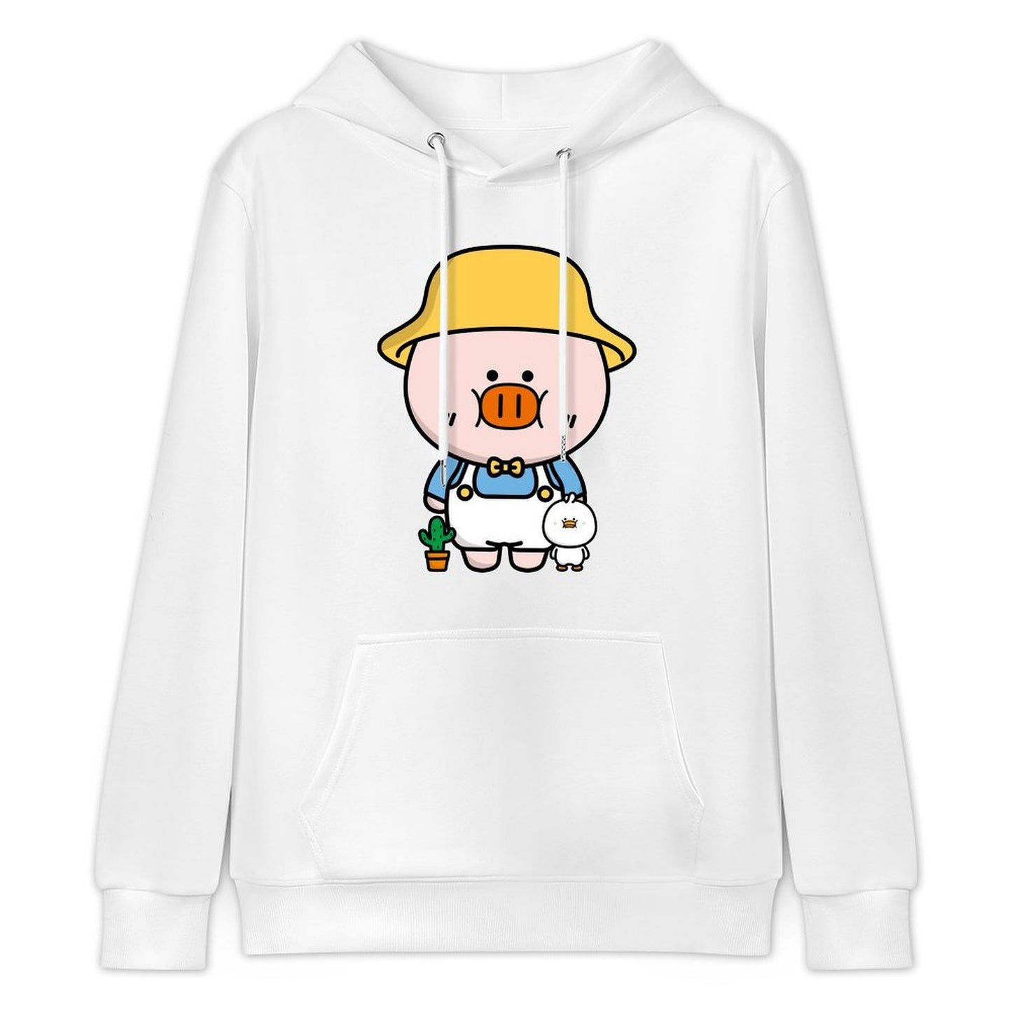 Double-Stitched Comfort Front Graphic Hoodies