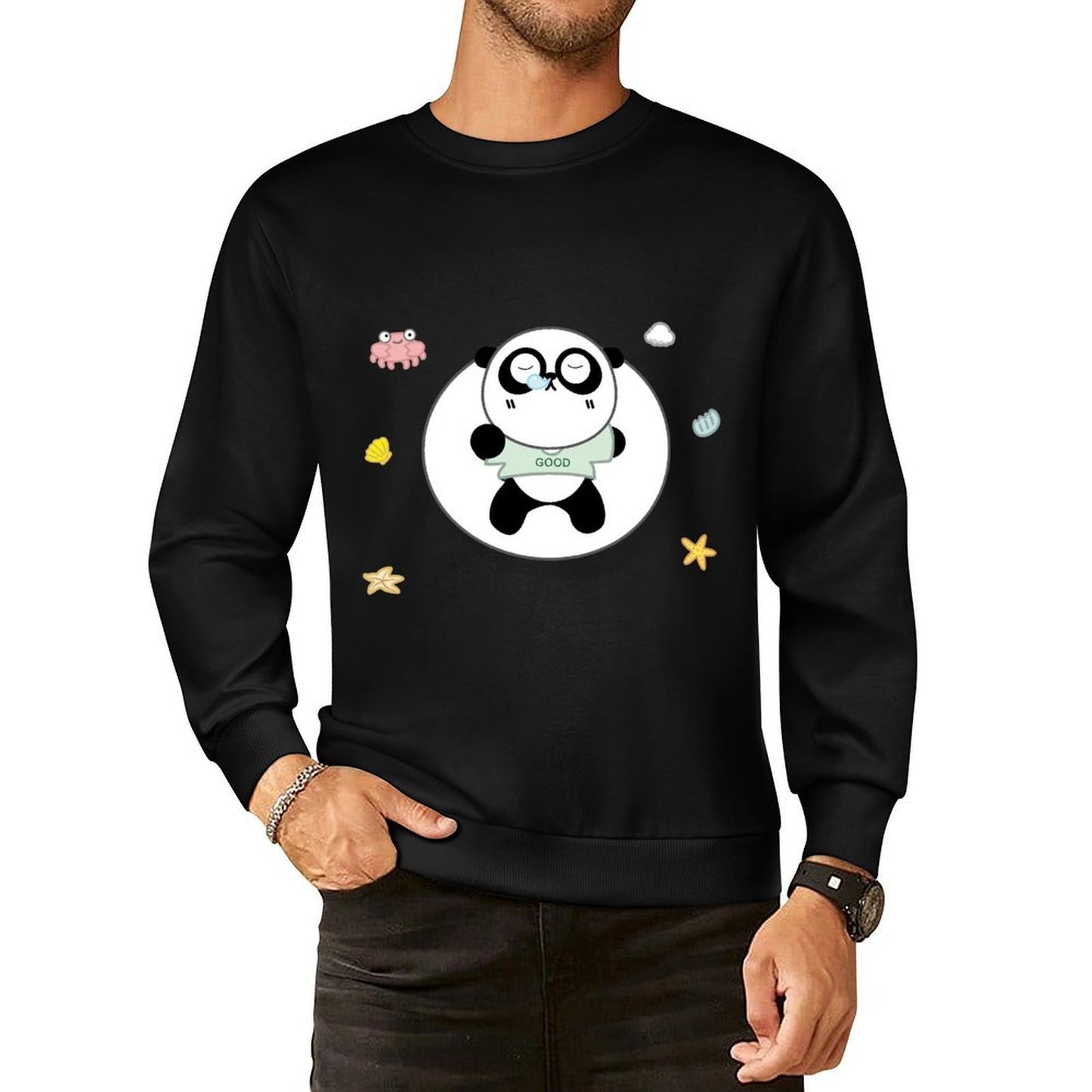 Front Patterned Long Sleeve TopAllDay Men¡¯s / Women¡¯s / Youth