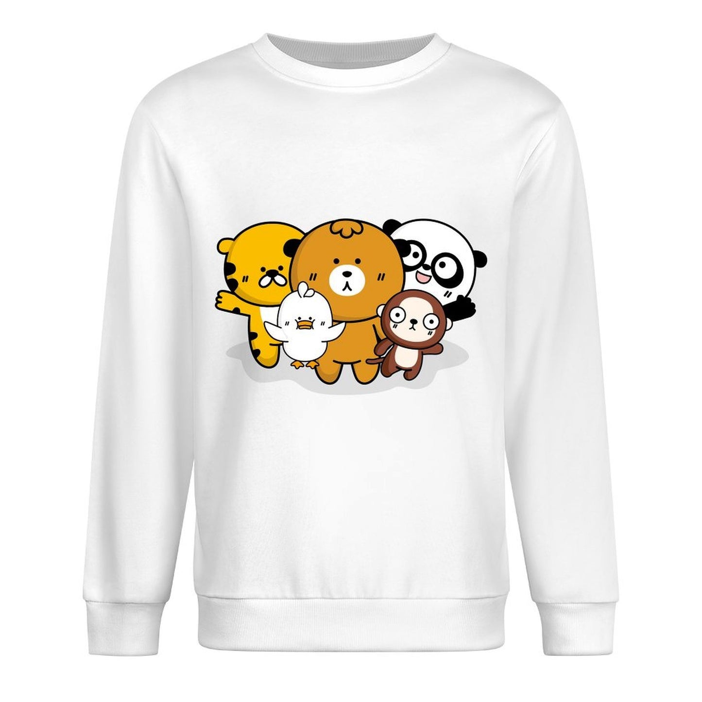 Front Patterned Long Sleeve TopDesign-Your-Own Series