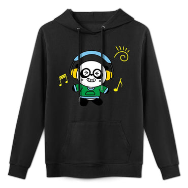 Heat-Transfer Refined Front Graphic Hoodies