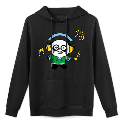 Heat-Transfer Refined Front Graphic Hoodies