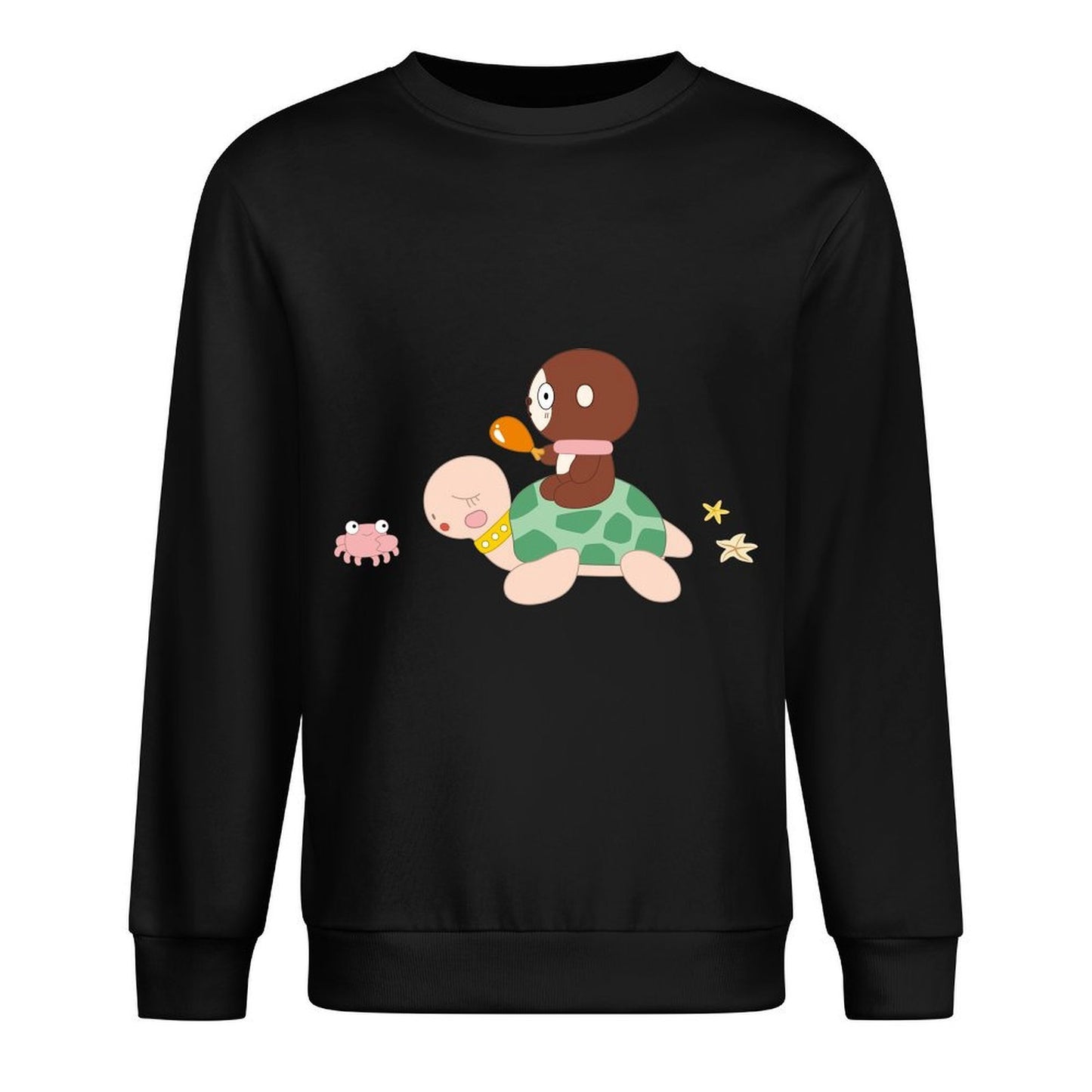 Front Patterned Long Sleeve TopSoftstyle Street