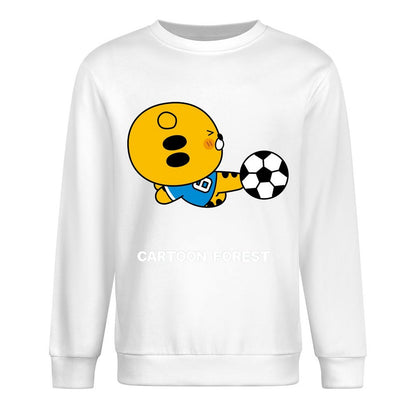 Front Patterned Long Sleeve TopComfortSeries Fade-Proof