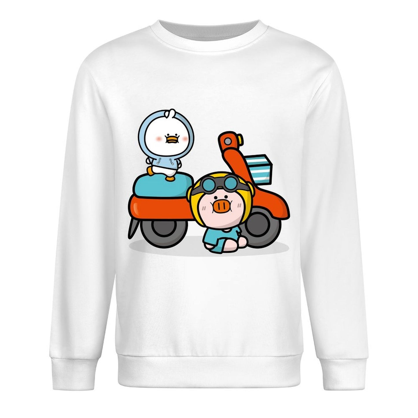 IPBR 250g Crew Neck Long Sleeve Sweatshirt Front GraphicCrew Neck Long Sleeve Sweatshirt4000339