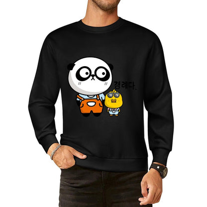 Front Patterned Long Sleeve TopPrint-Ready Minimal