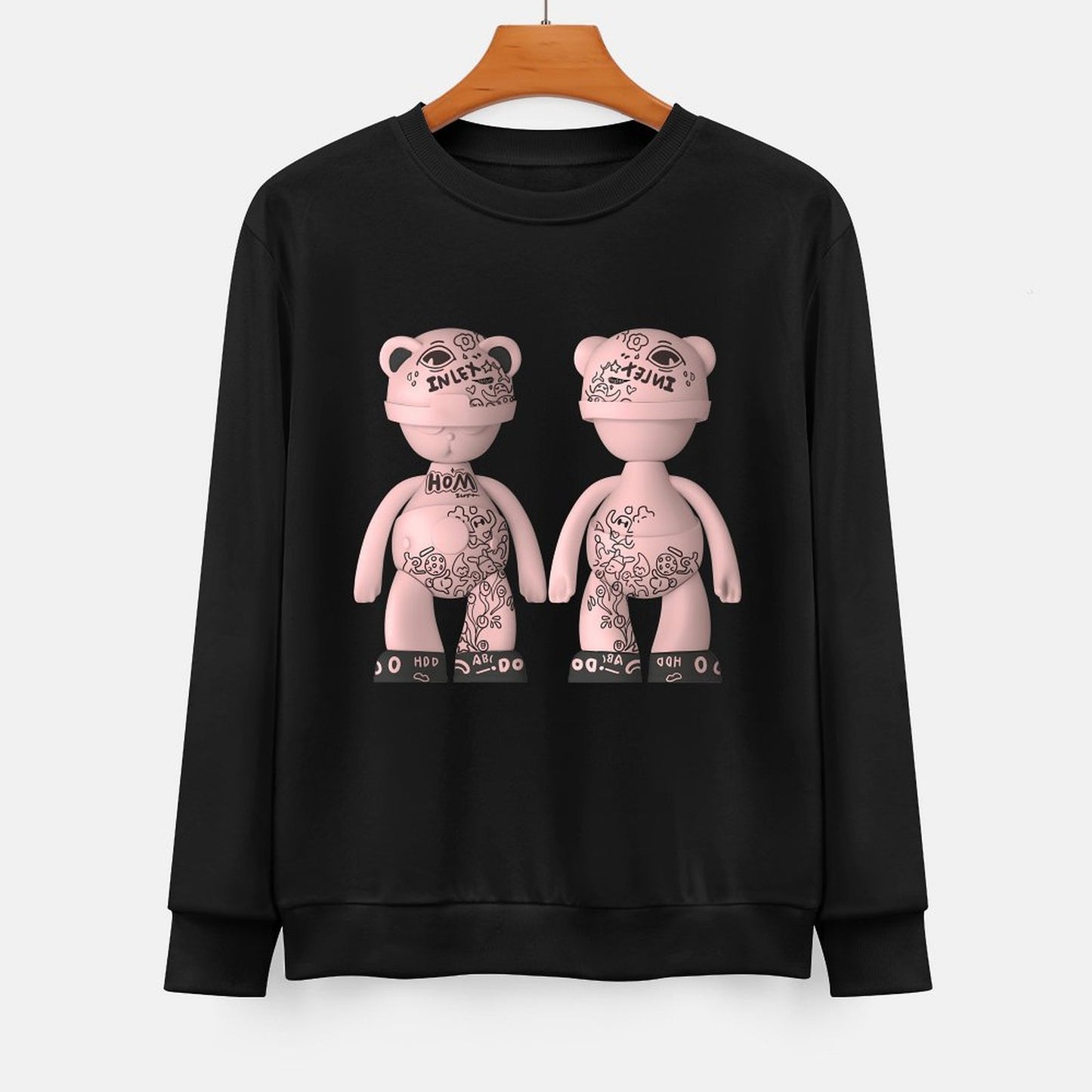 IPIB 250g Crew Neck Long Sleeve Sweatshirt Front GraphicCrew Neck Long Sleeve Sweatshirt6000082-1