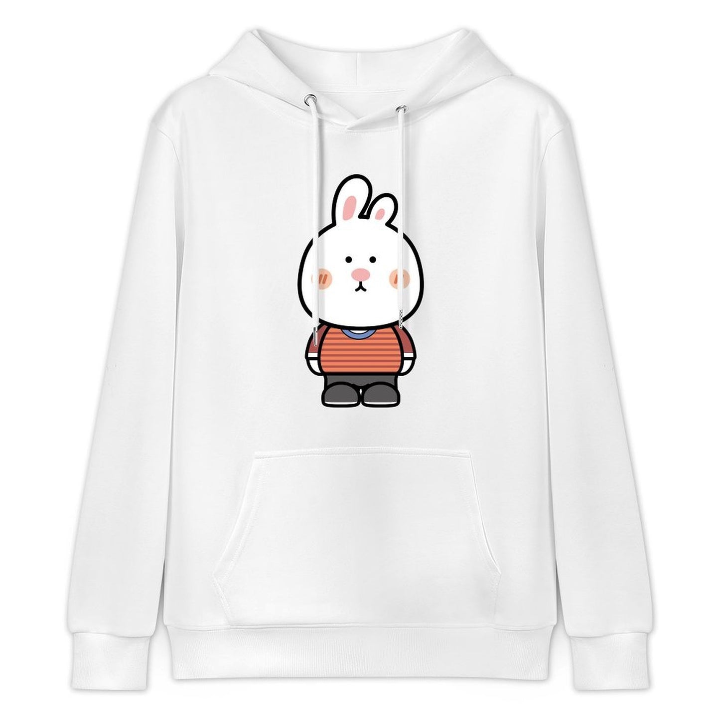 Moisture-Wicking Colorfast Front Graphic Hoodies