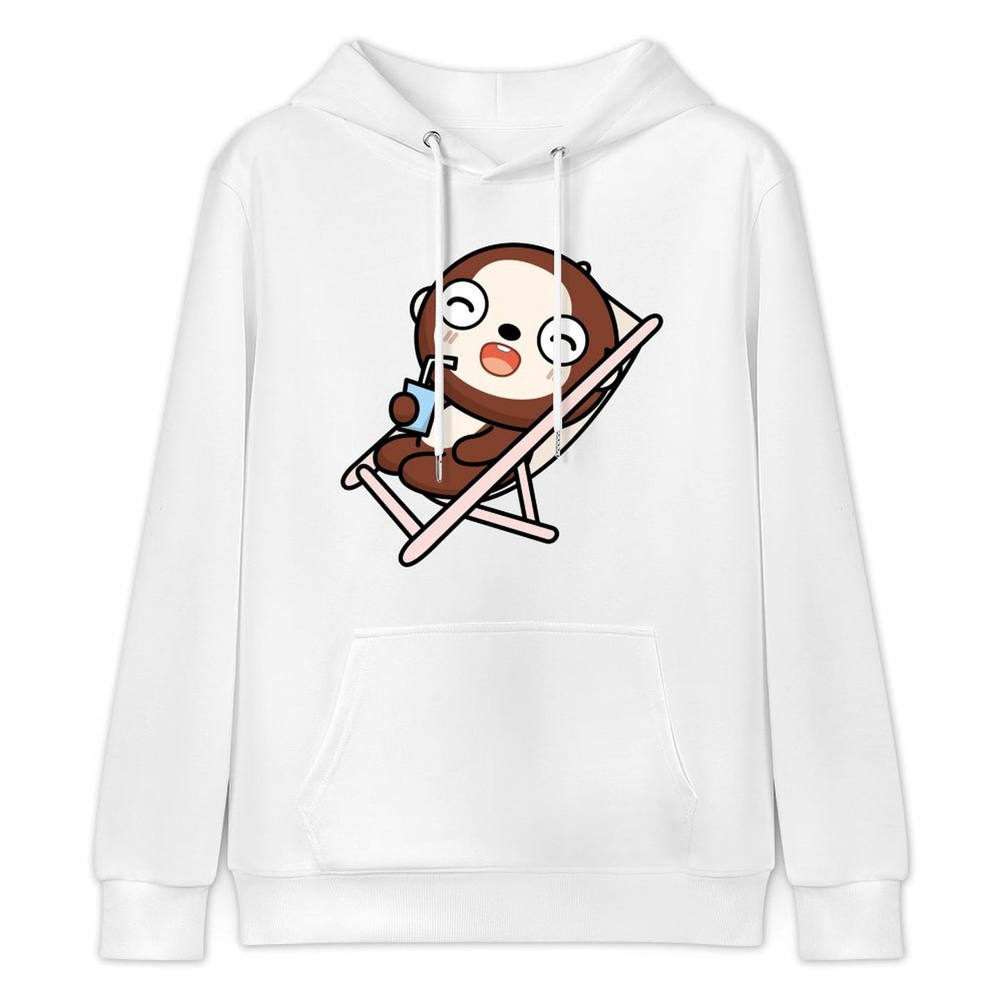 Shrink-Resistant Clean Edges Front Graphic Hoodies