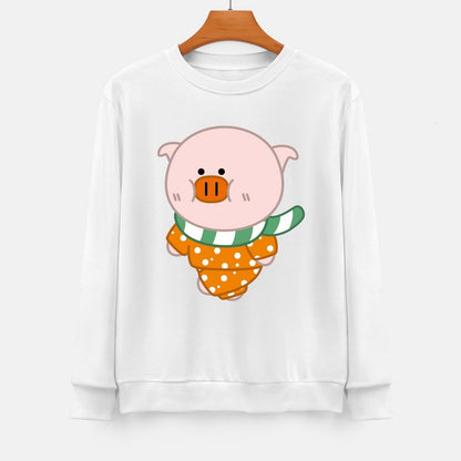 Front Patterned Long Sleeve TopVintage ClassicSeries