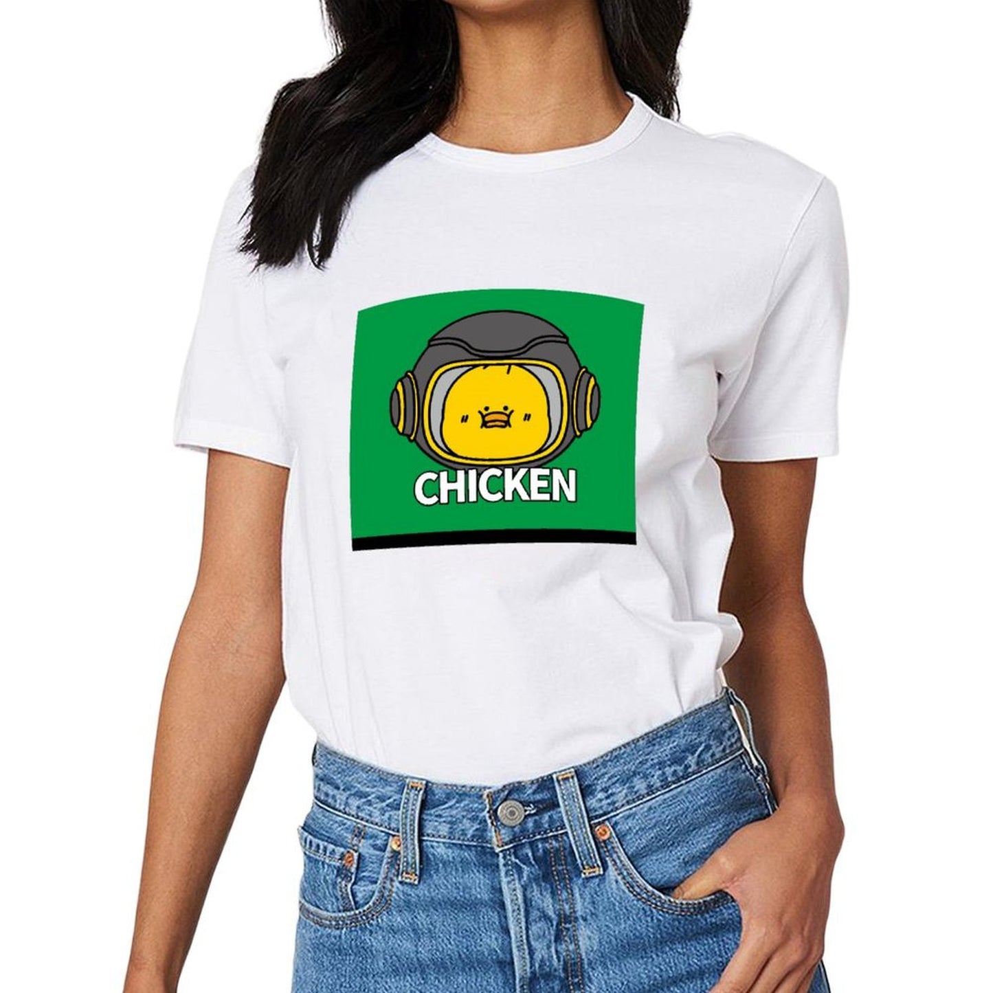 Print-Ready Crisp Print Front Graphic T-shirt
