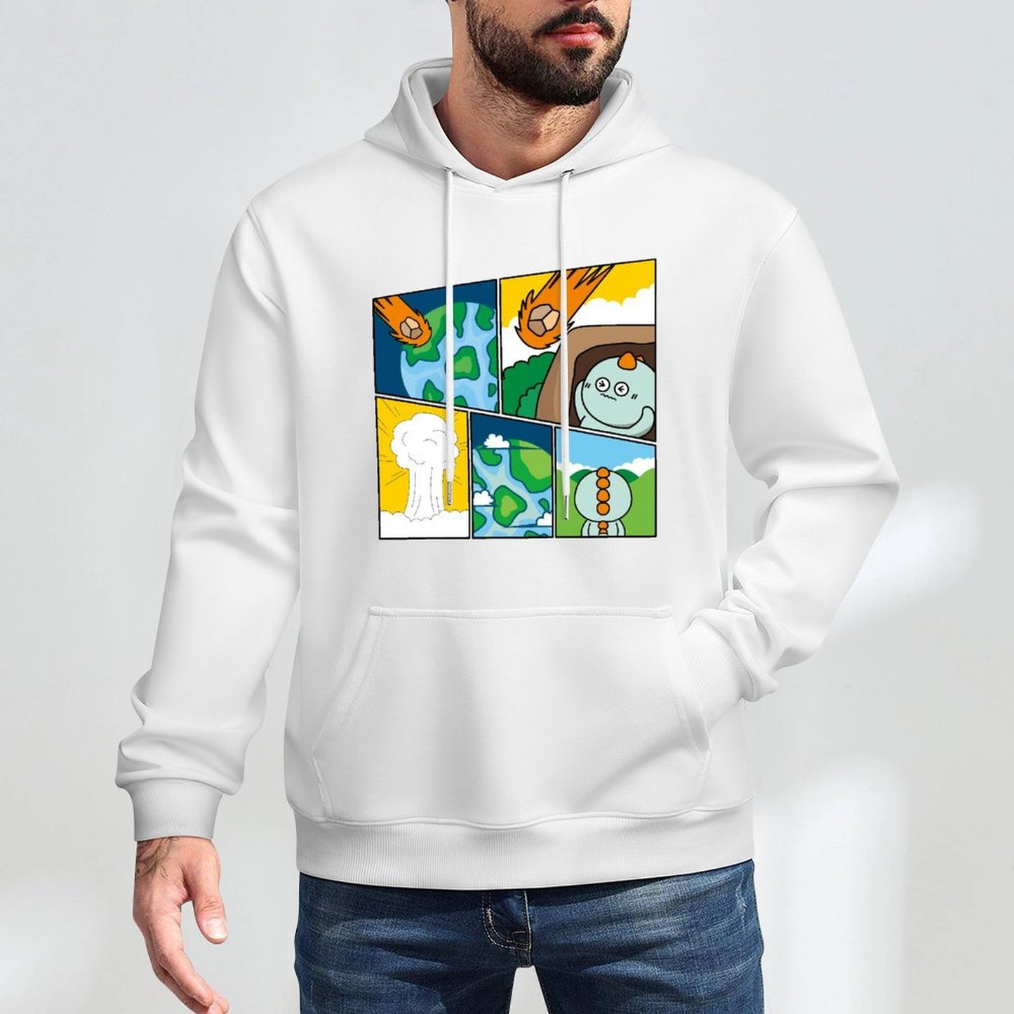 Indoor SmoothWear Front Graphic Hoodies