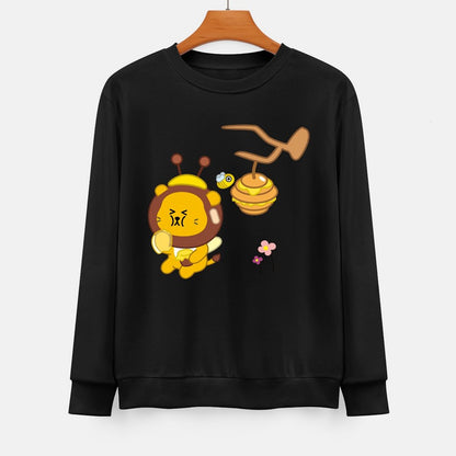 Front Patterned Long Sleeve TopComfortLine Soft