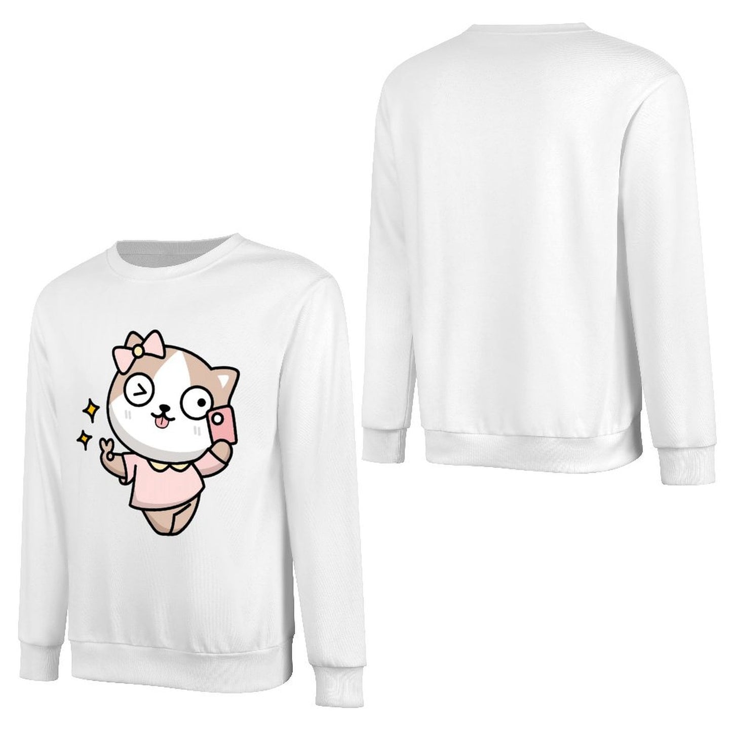 Front Patterned Long Sleeve TopComfortLine Promotional