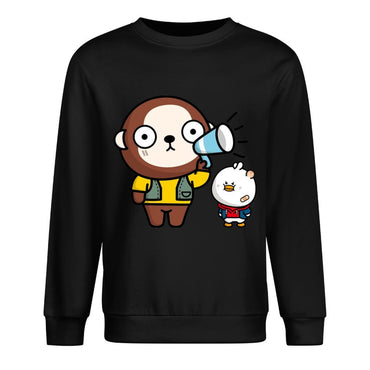 Front Patterned Long Sleeve TopBatch-Printed ActiveLine