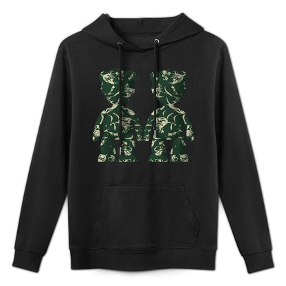 IPIB 250g Hooded Pocket Sweatshirt Front GraphicMen's Hooded  Sweatshirt6000083-4