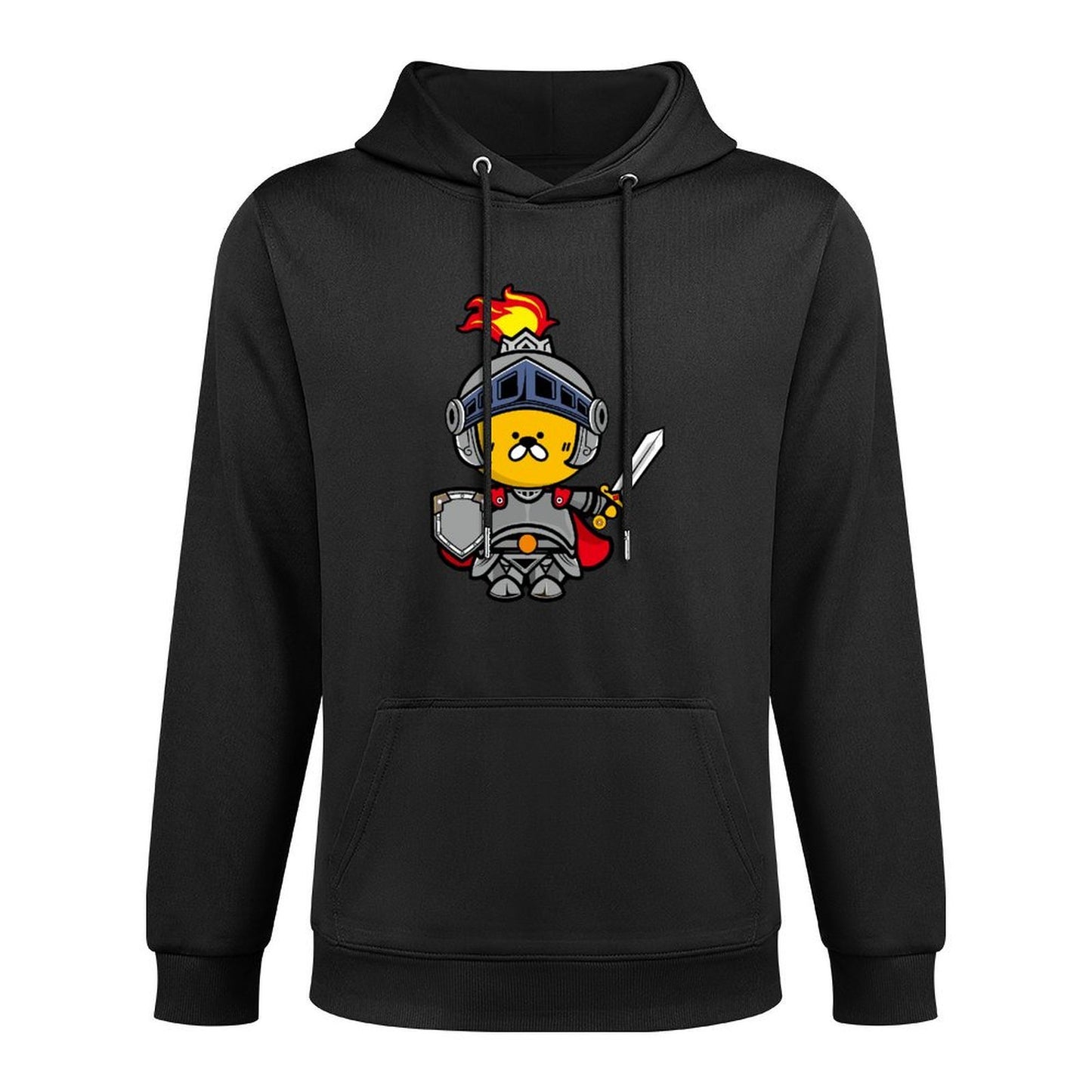 Pocket Tee Sharp Front Graphic Hoodies
