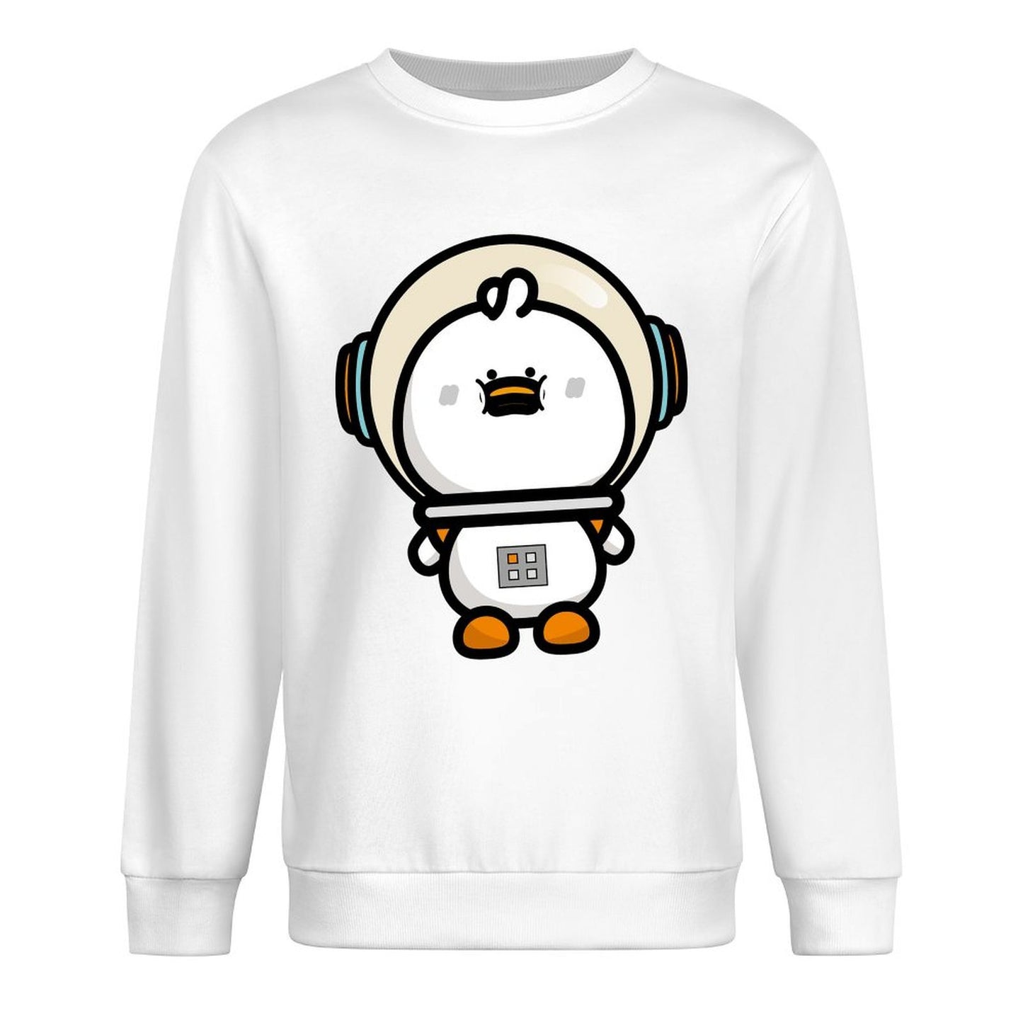 Front Patterned Long Sleeve TopEverydayWear Crisp Print