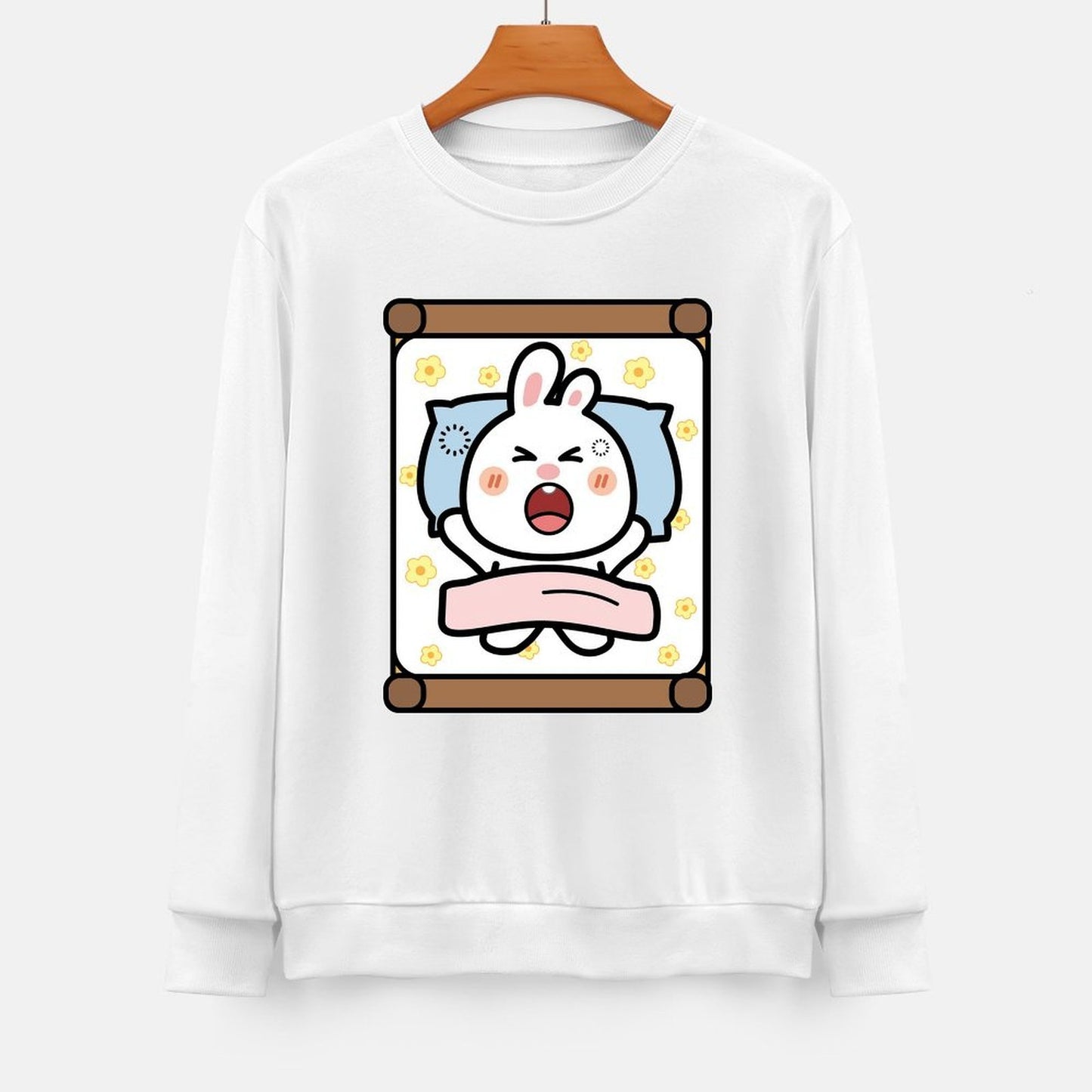 Front Patterned Long Sleeve TopEverydayWear CityStyle