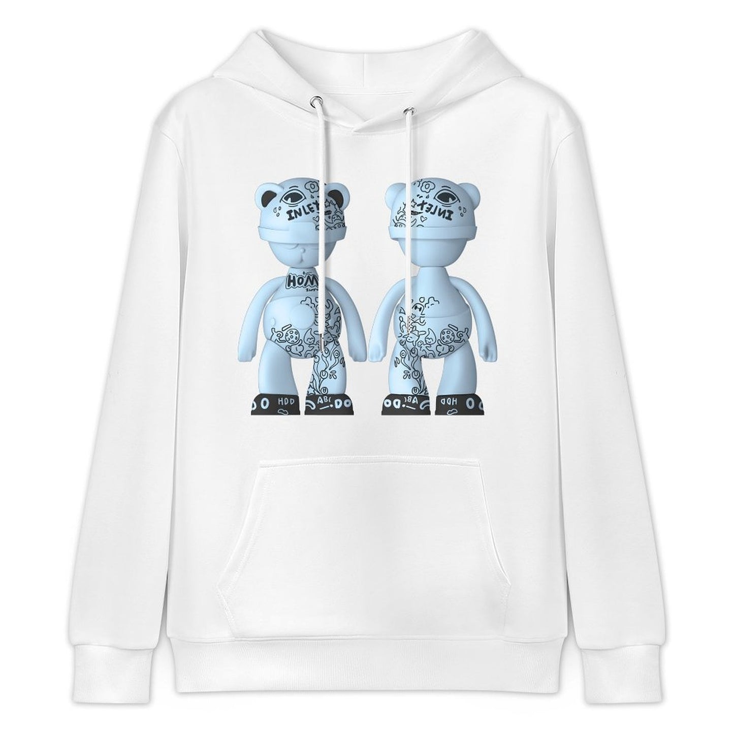 Hoodie Front PatternModern Plain