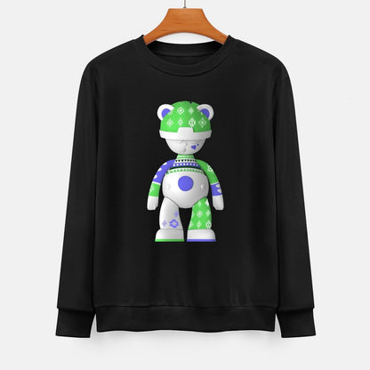 IPIB 250g Crew Neck Long Sleeve Sweatshirt Front GraphicCrew Neck Long Sleeve Sweatshirt6000106-1