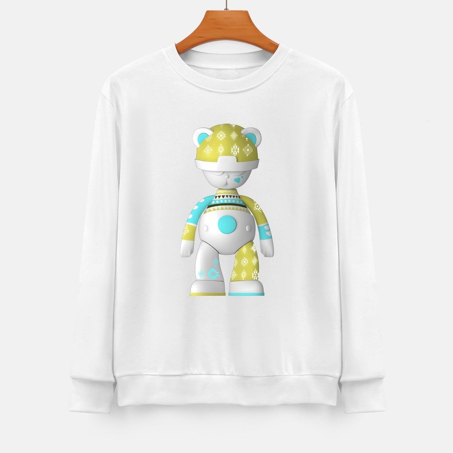 Long Sleeve With Front PatternDaily DailyFit