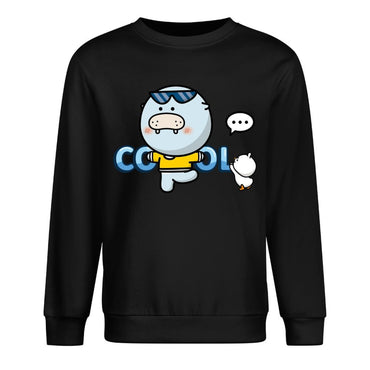 Front Patterned Long Sleeve TopTrueFit ClassicSeries