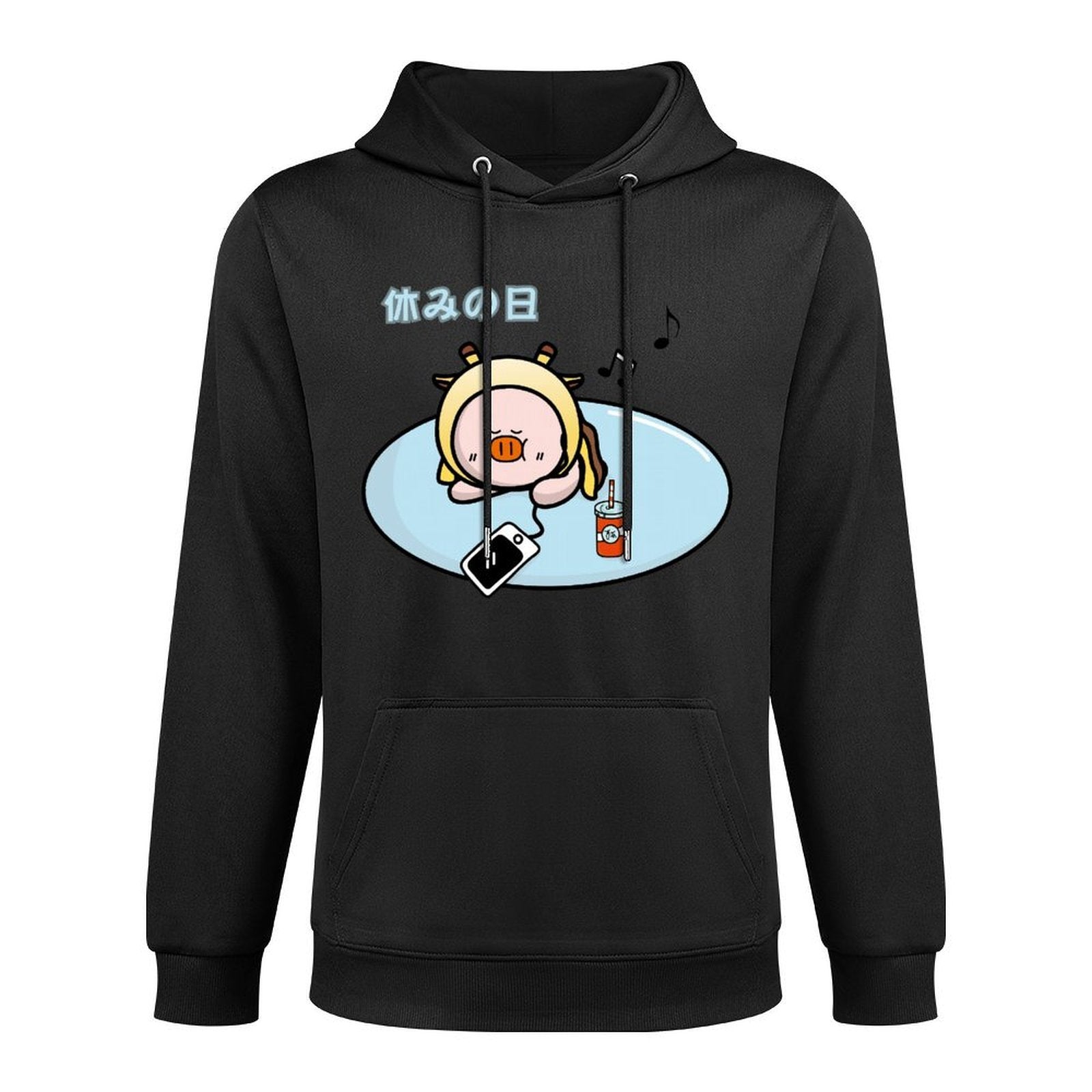 Weekend RelaxFit Front Graphic Hoodies