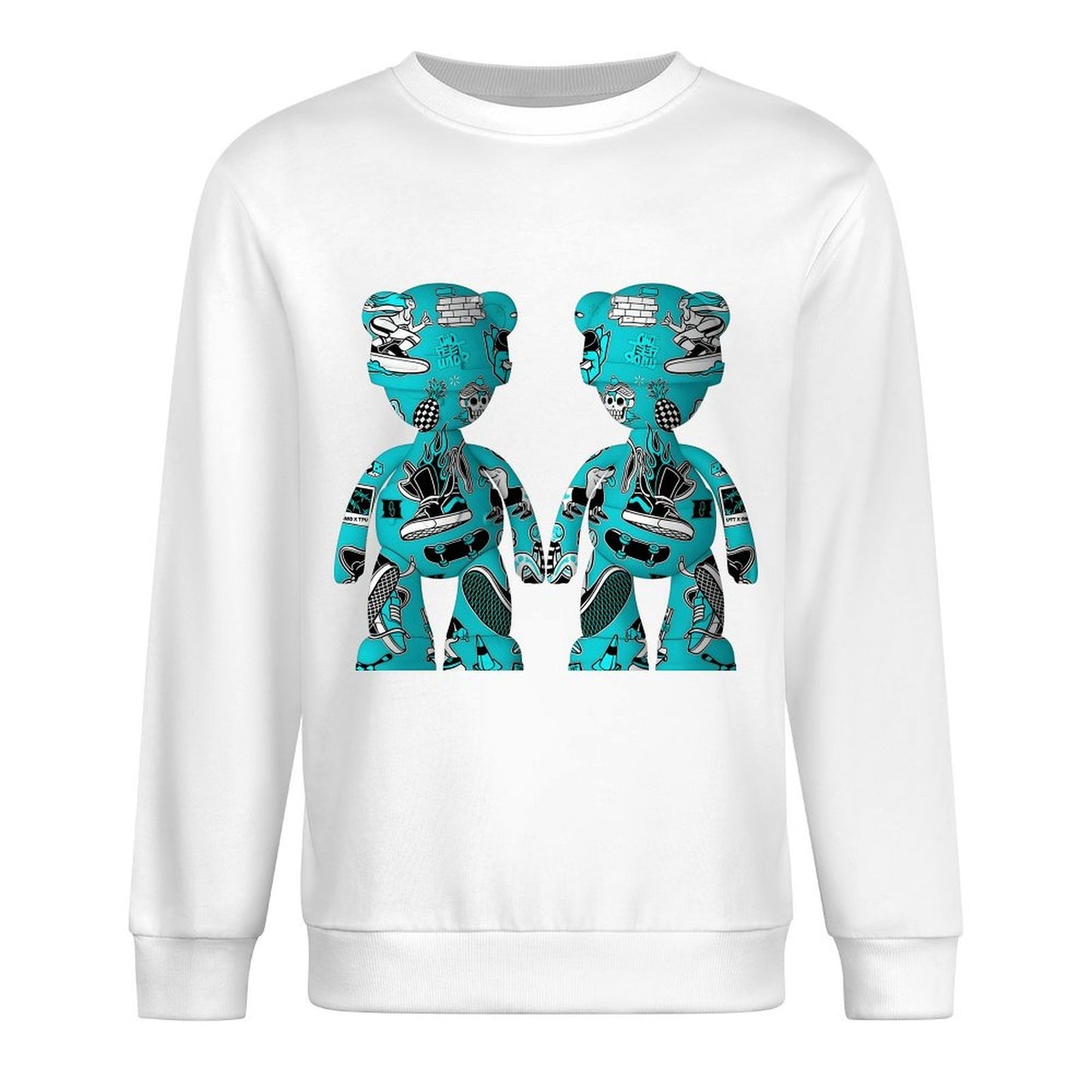 IPIB 250g Crew Neck Long Sleeve Sweatshirt Front GraphicCrew Neck Long Sleeve Sweatshirt6000084-5