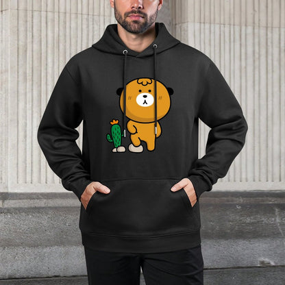 Smooth Relaxed Front Graphic Hoodies