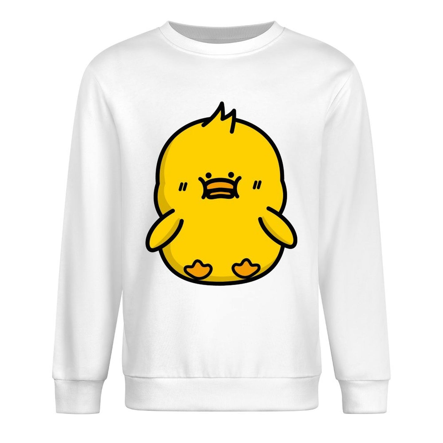 Front Patterned Long Sleeve TopStreetFit BasicSeries