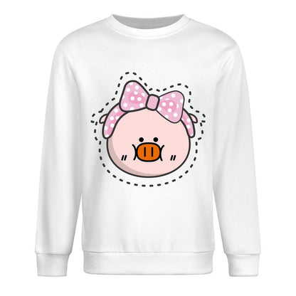 Front Patterned Long Sleeve TopModern ActiveWear