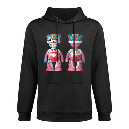 IPIB 250g Hooded Pocket Sweatshirt Front GraphicMen's Hooded  Sweatshirt6000077-4