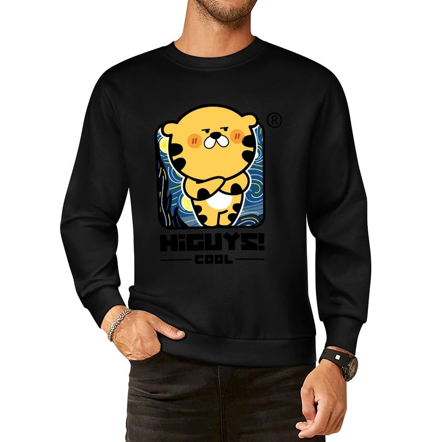 Front Patterned Long Sleeve TopComfortSeries Premium Finish