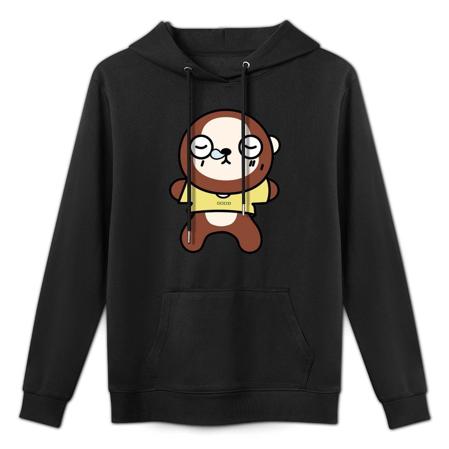 Shrink-Resistant Printing Front Graphic Hoodies