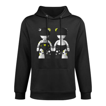 IPIB 250g Hooded Pocket Sweatshirt Front GraphicMen's Hooded  Sweatshirt6000094-1