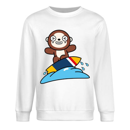 Front Patterned Long Sleeve TopOutdoor Fresh