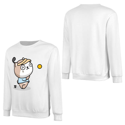 Front Patterned Long Sleeve TopComfort DailyFit