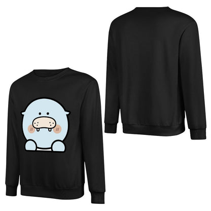 Front Patterned Long Sleeve TopEverydayFit Midweight