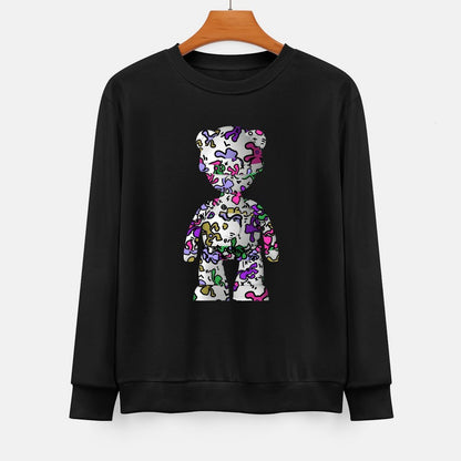 IPIB 250g Crew Neck Long Sleeve Sweatshirt Front GraphicCrew Neck Long Sleeve Sweatshirt6000128-1