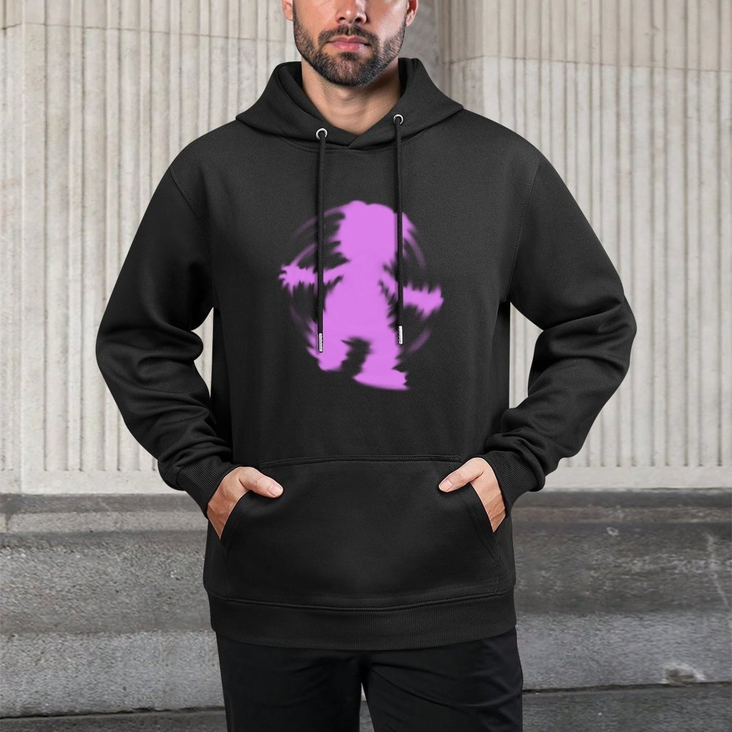 Hoodie Front PatternEverydayComfort Eco-Conscious