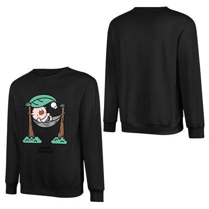 IPBR 250g Crew Neck Long Sleeve Sweatshirt Front GraphicCrew Neck Long Sleeve Sweatshirt4001532